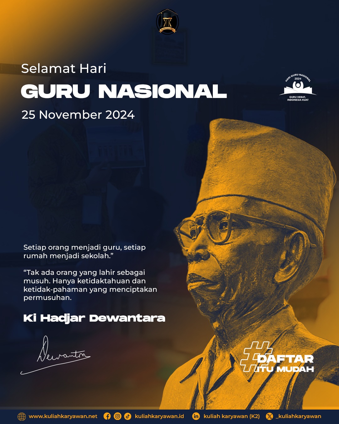 Selamat Hari Guru Nasional