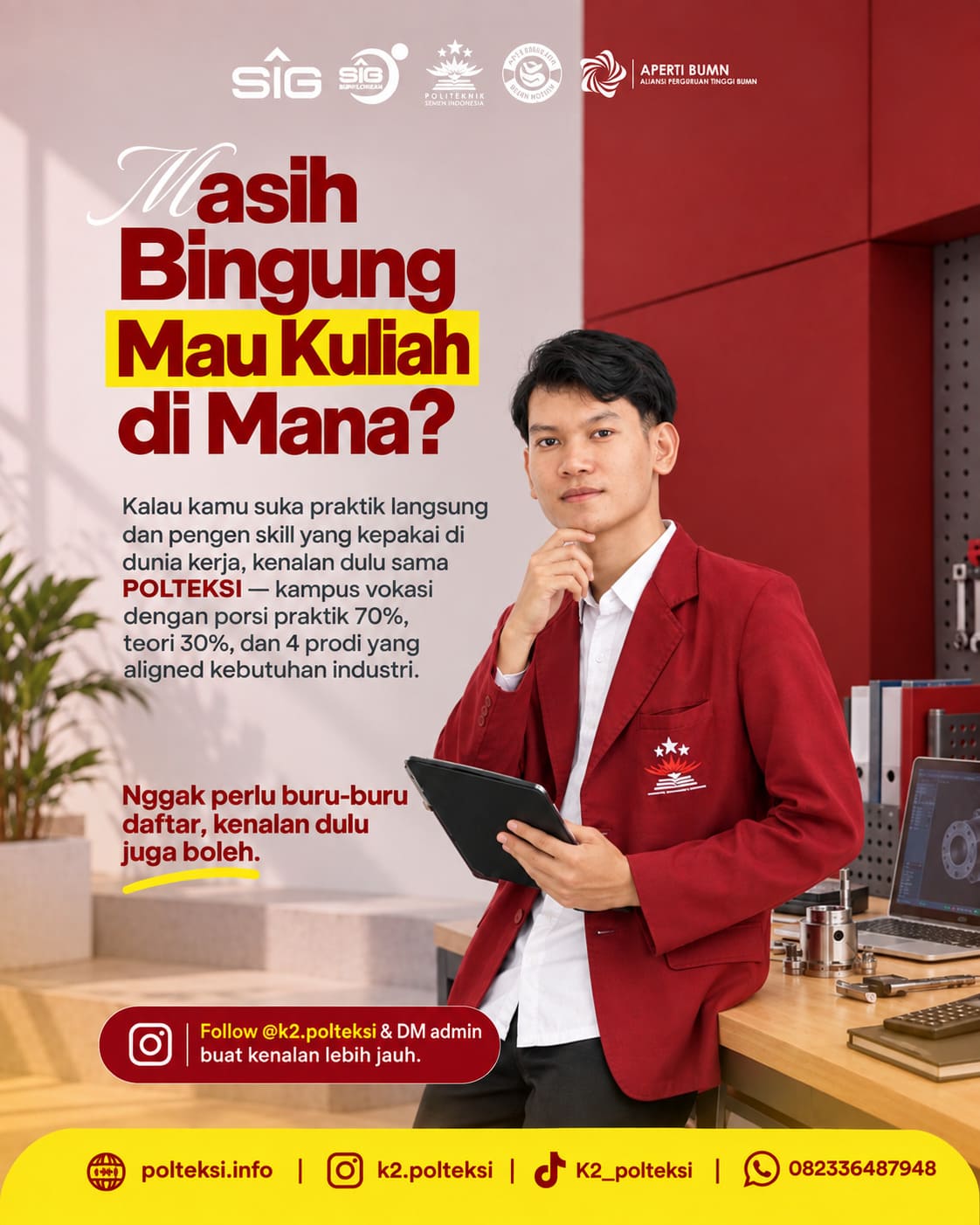 Kelas Karyawan POLTEKSI untuk Pekerja Shift Kuliah Murah