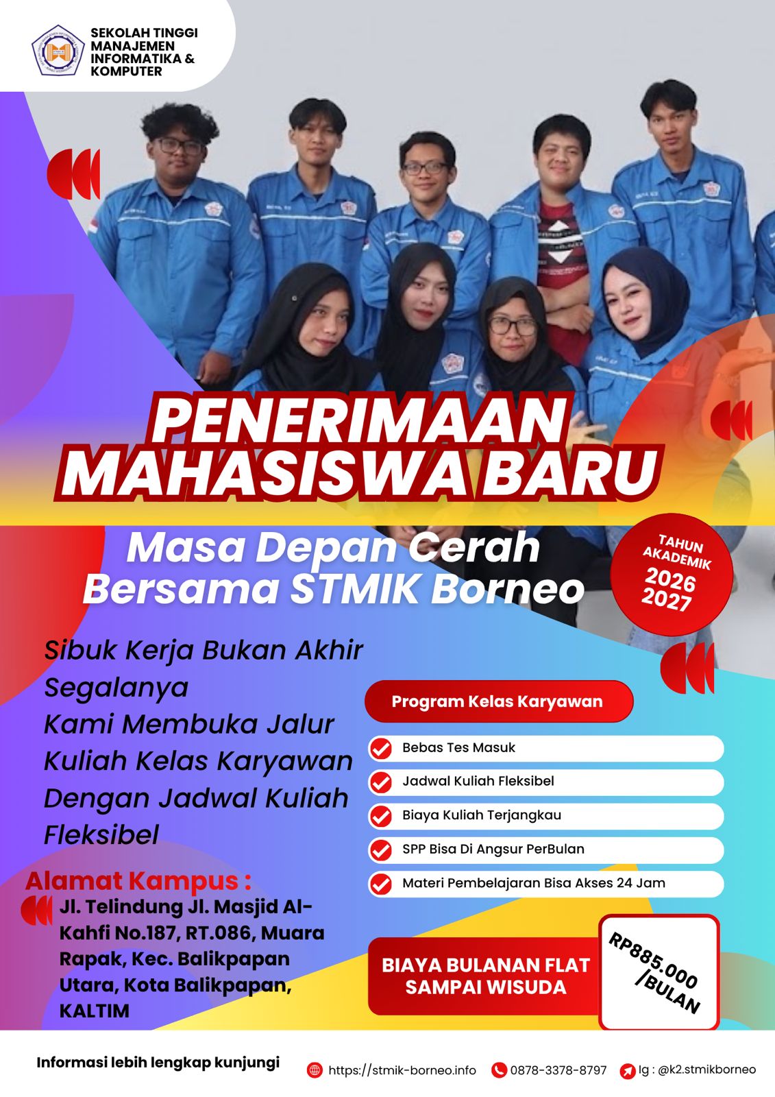 Kuliah IT Sambil Kerja Di Balikpapan Kampus STMIK Borneo