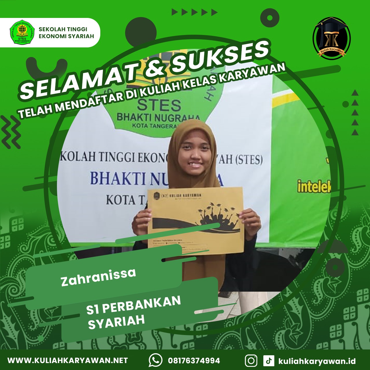 Informasi Pendaftaran Mahasiswa Baru Jurusan Perbankan Syariah