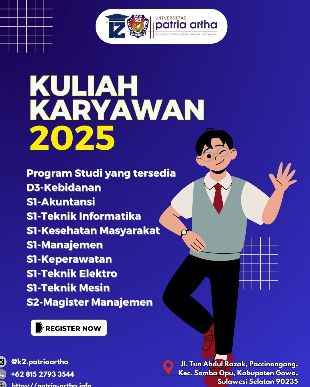 Raih Keuntungan dengan Program Student Get Student (SGS) K2 Universitas Patria Artha