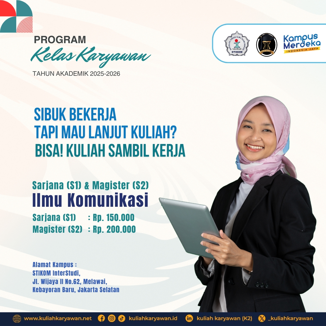 Kuliah Malam di Kuliah Karyawan STIKOM InterStudi
