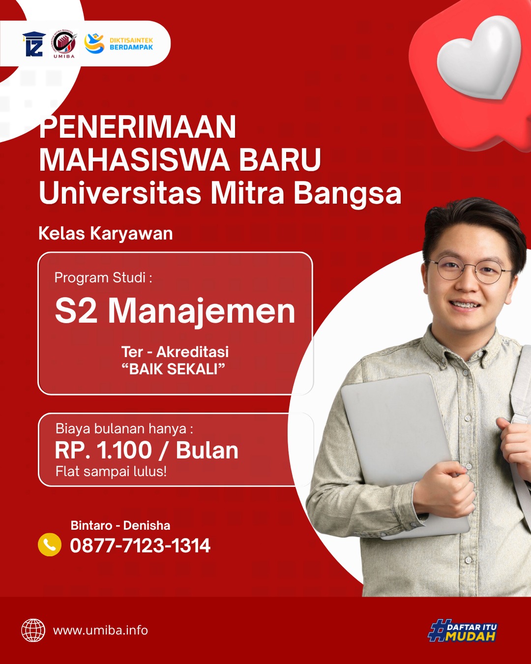 S2 Manajemen UMIBA Bintaro Solusi Kuliah Fleksibel Untuk Karyawan Yang Ingin Naik Karier