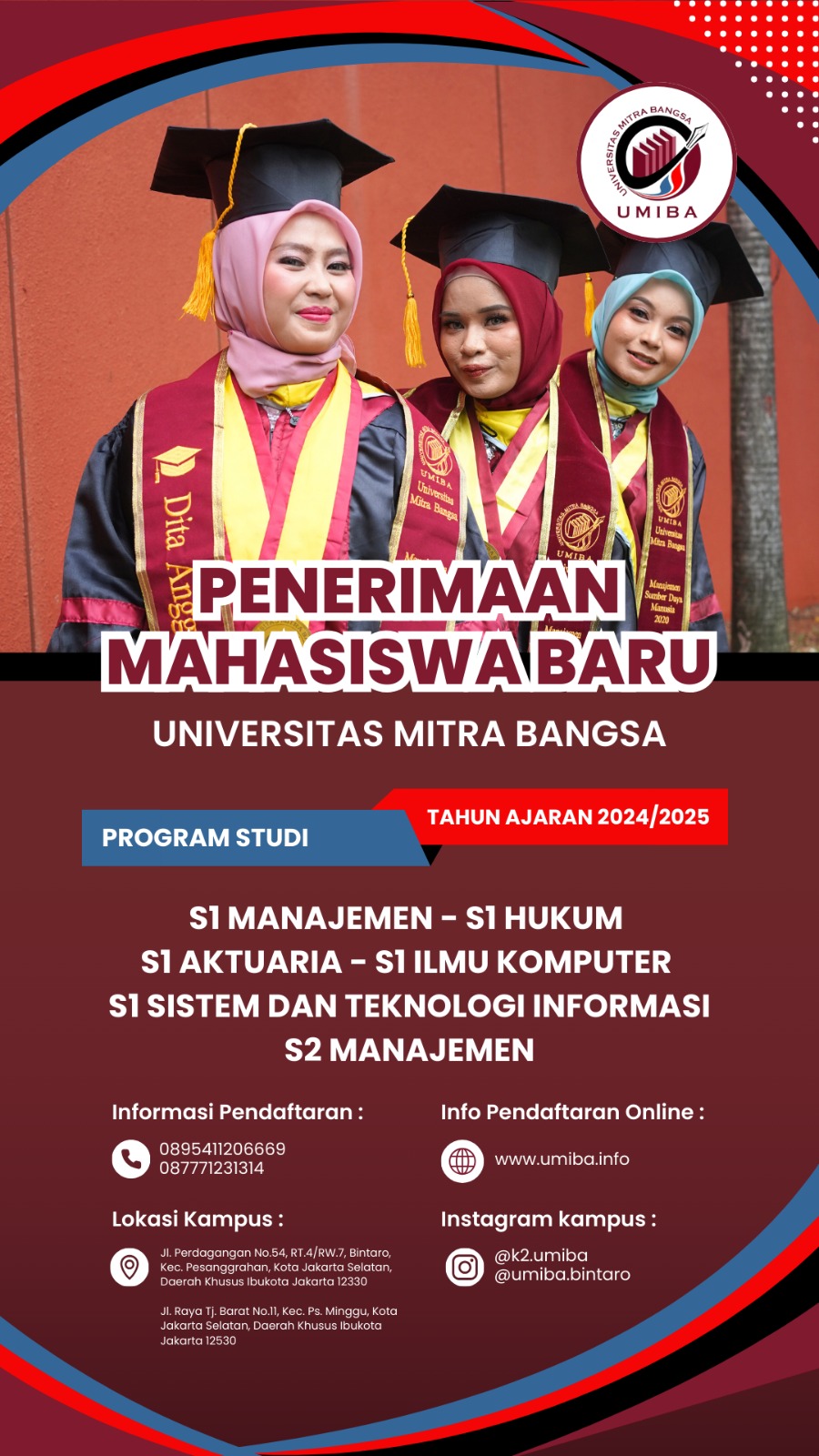 Kuliah jurusan S1 Ilmu Komputer Wilayah Jakarta Selatan