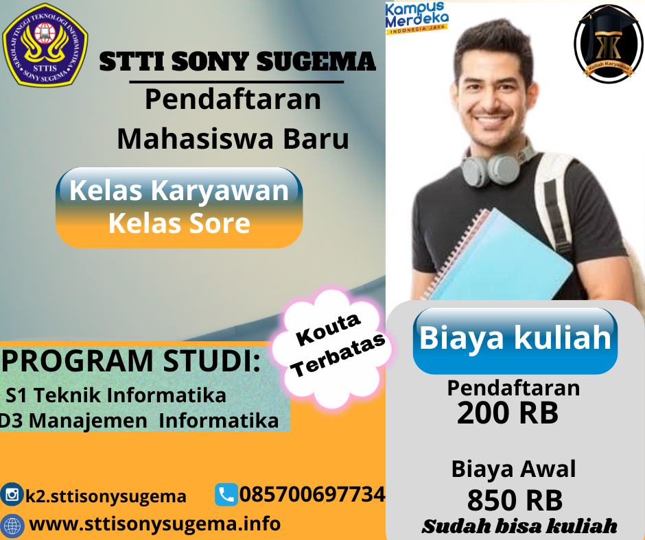 Kelas Hybrid Perguruan Tinggi Karawang STTI Sony Sugema