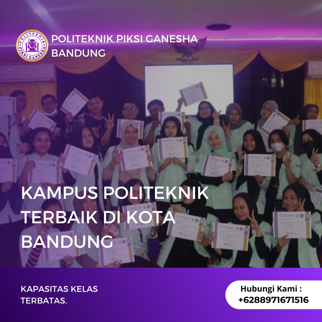Kampus Murah Politeknik Piksi Ganesha Bandung 