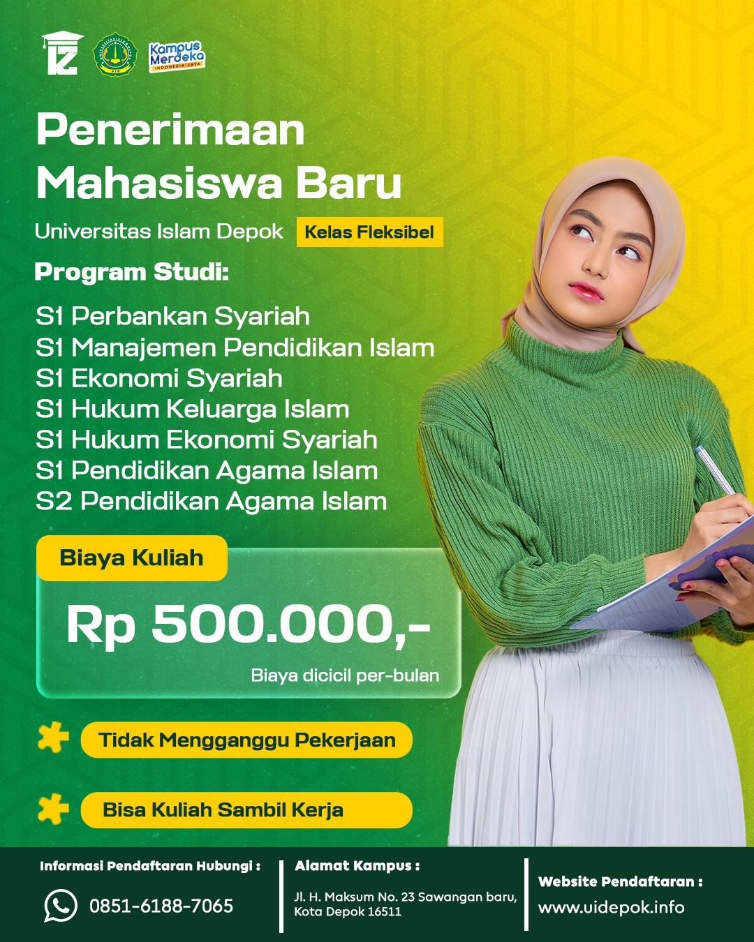 Daftar Kuliah Jurusan Perbankan Syariah di Universitas Islam Depok