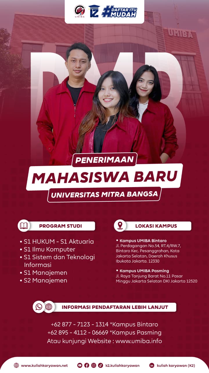 Pembukaan pendaftaran Kampus UMIBA Bintaro
