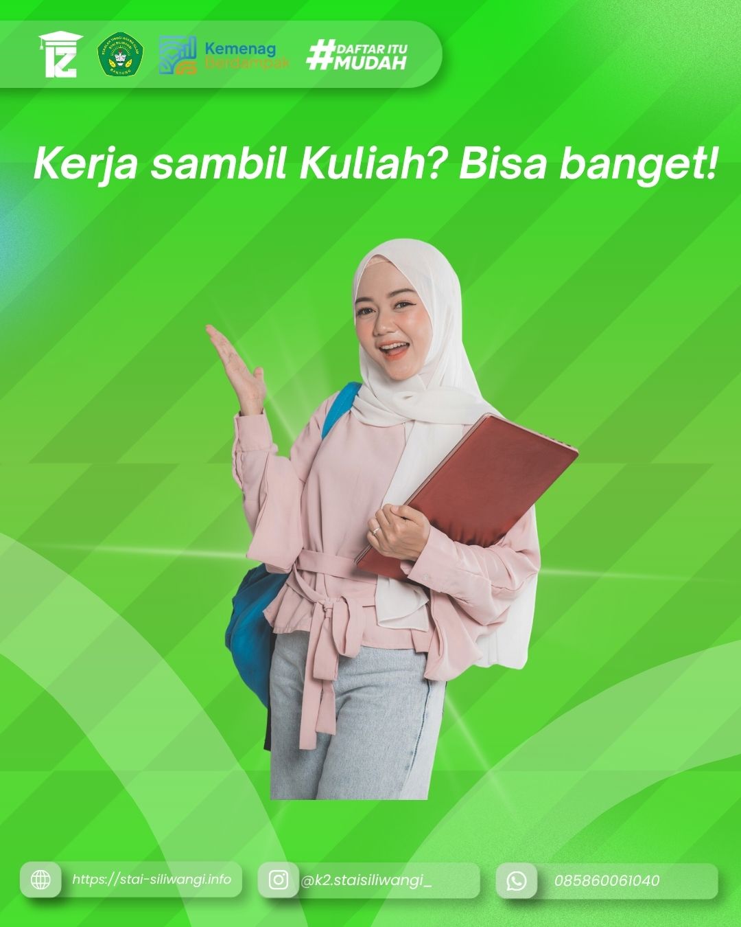 Kerja sambil Kuliah Bisa banget