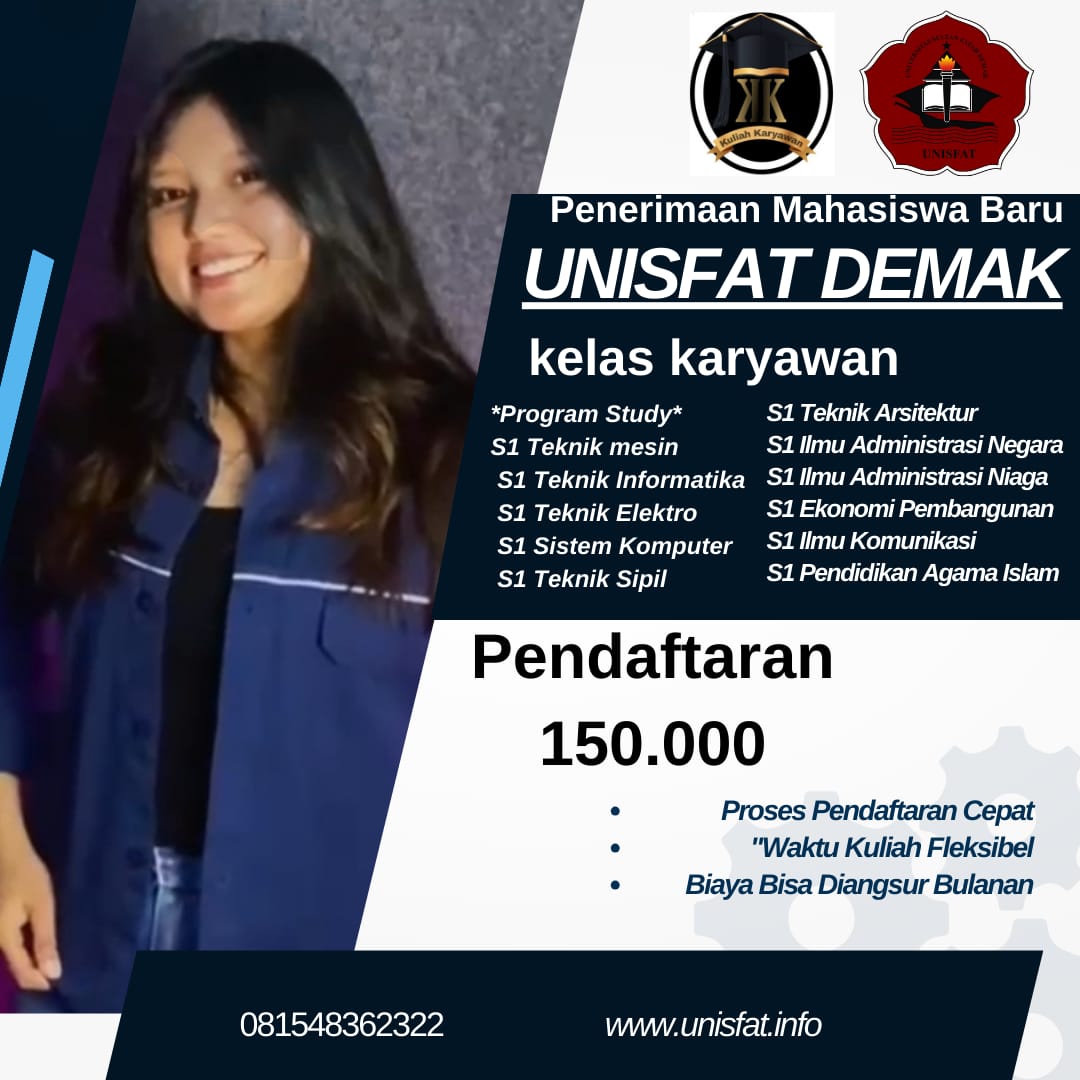 Kelas Karyawan Di Kampus Unisfat Demak Kuliah Karyawan