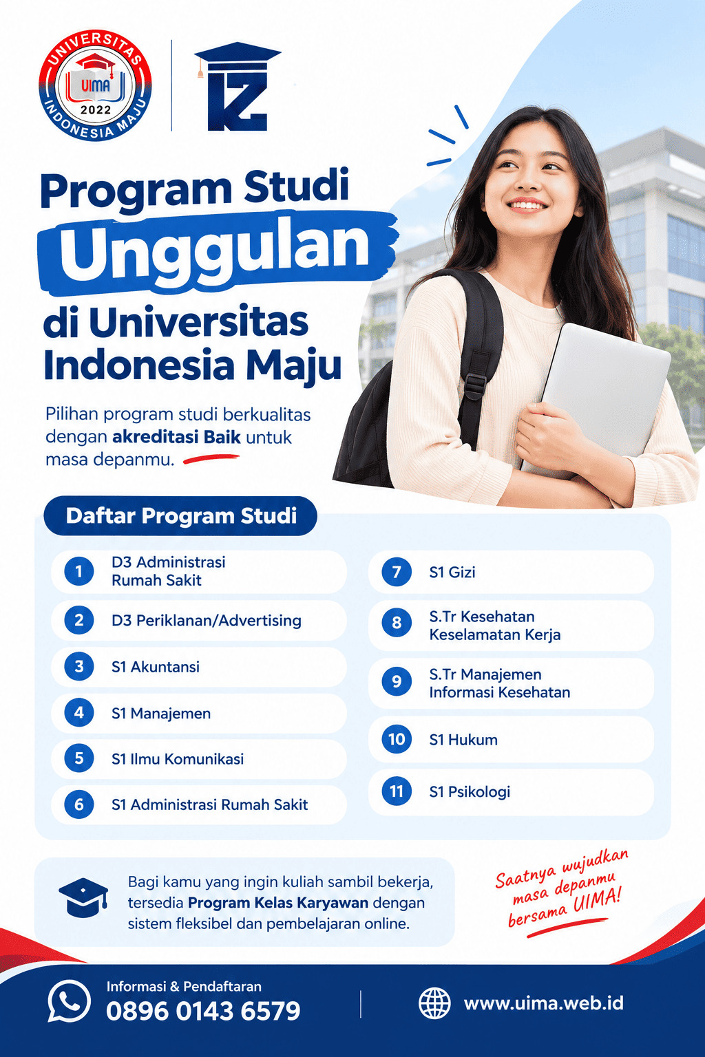 Program Studi Pilihan Dengan Akreditasi Baik Di UIMA
