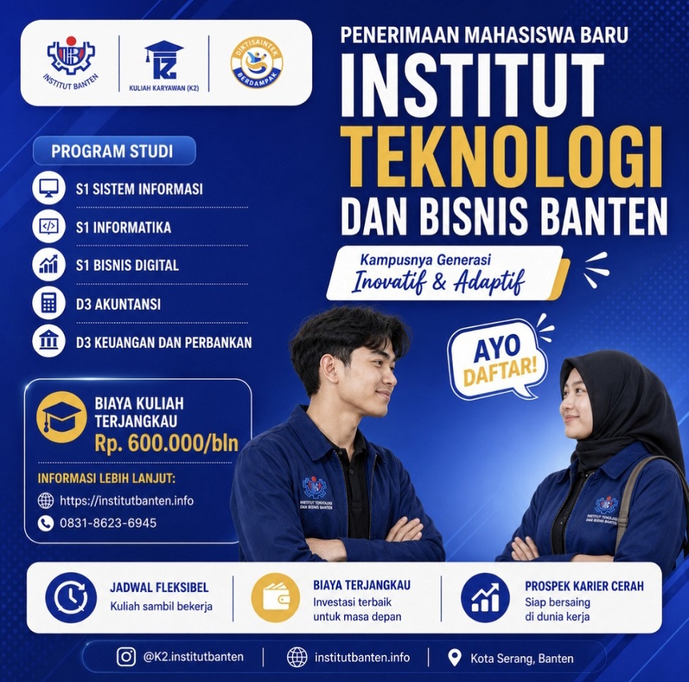 ITB Banten Kampus dengan Jurusan Akuntansi di Kota Serang