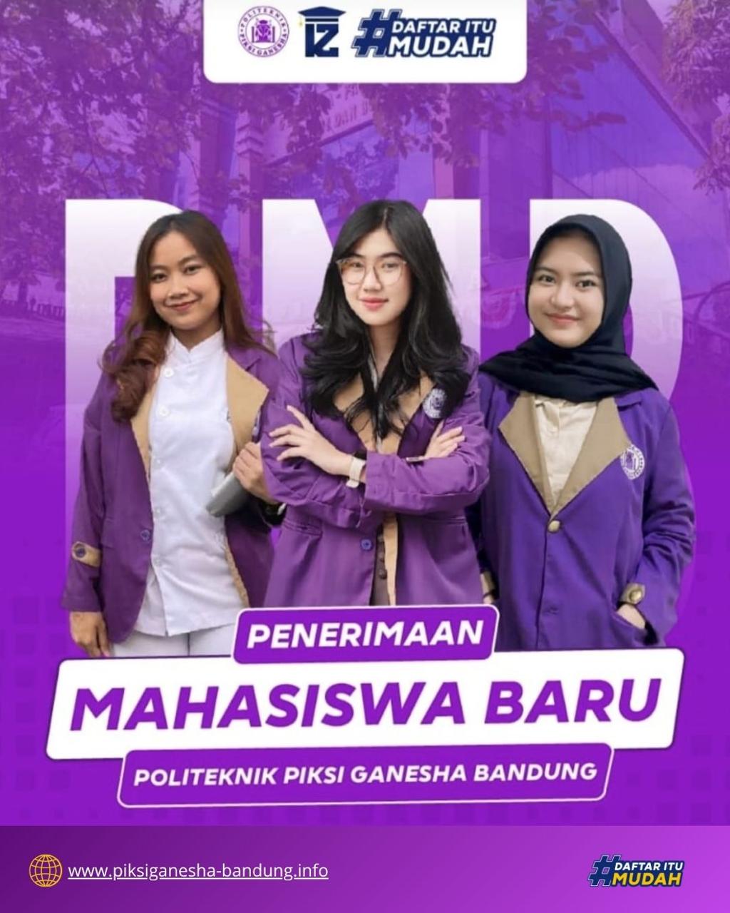 Penerimaan Mahasiswa Baru Politeknik Piksi Ganesha Bandung Tahun Ajaran Ganjil 2026/2027