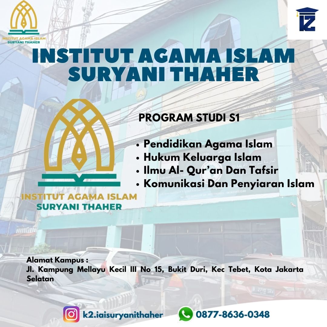 Daftar Online Mudah Fleksibel di Institut Agama Islam Suryani Thaher