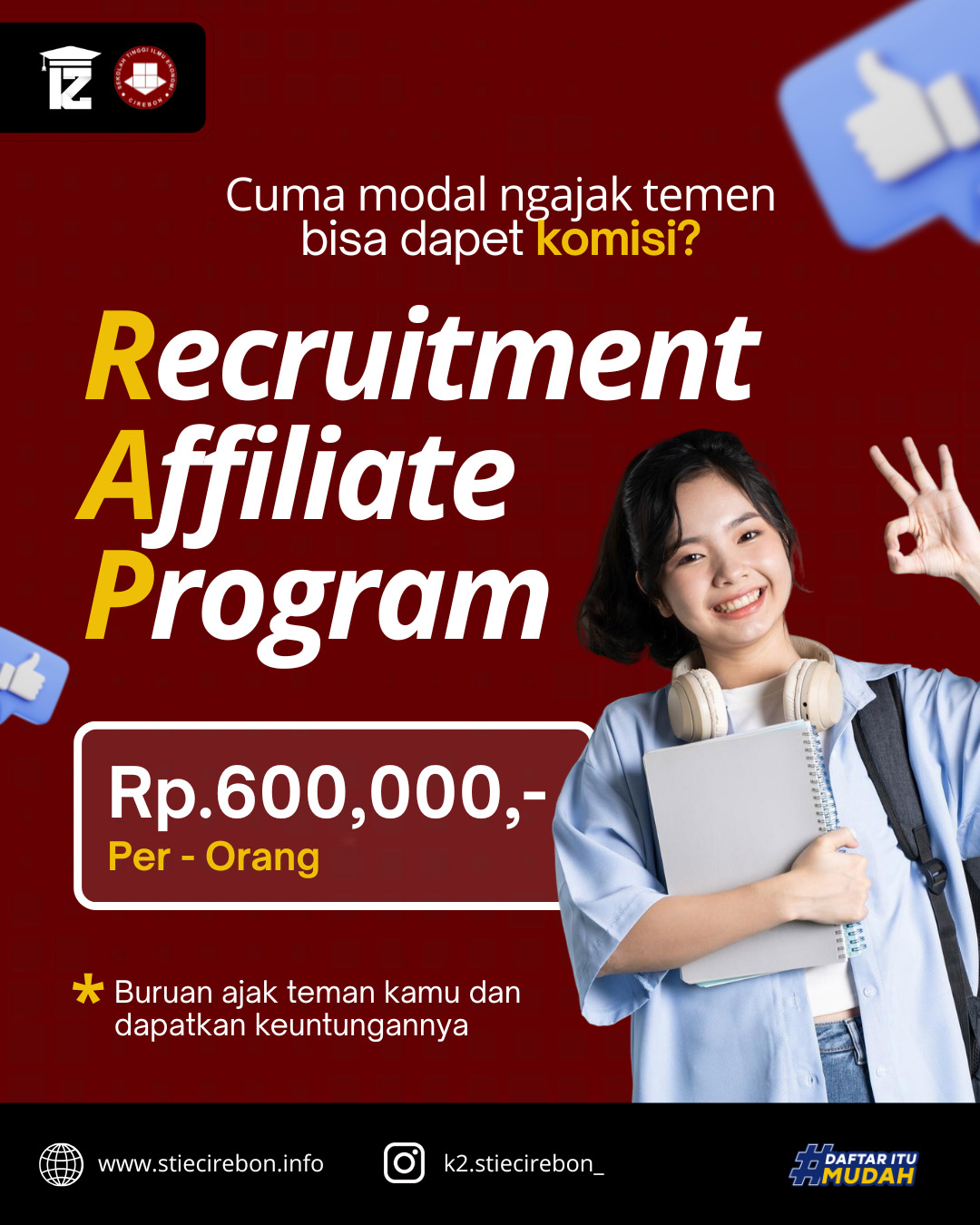 Apa itu RAP (Recruitment Affiliate Program) di STIE Cirebon :: Kuliah ...