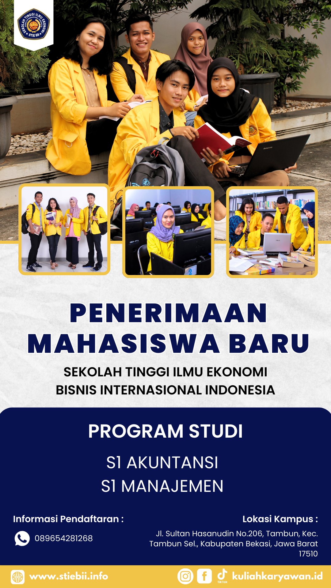 Cukup dengan Biaya 1 Jutaan Sudah Bisa Kuliah di STIE BII