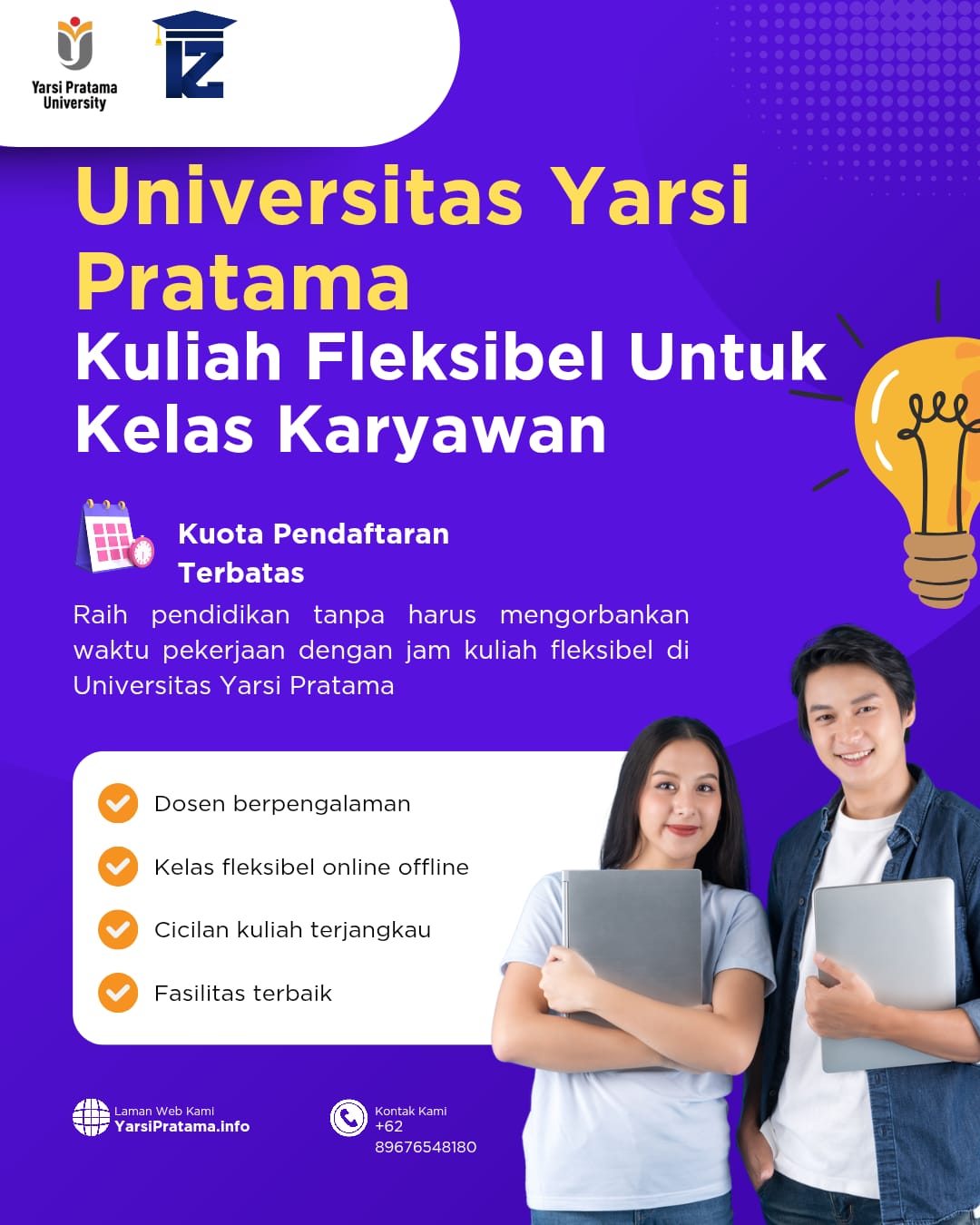 Universitas Yarsi Pratama Kampus Terbaik Untuk Kelas Karyawan