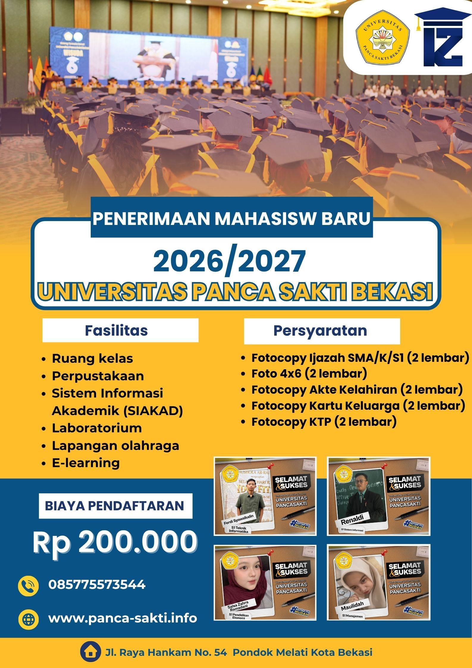 Kuliah Mudah dan Murah di Kampus Universitas Panca Sakti Bekasi
