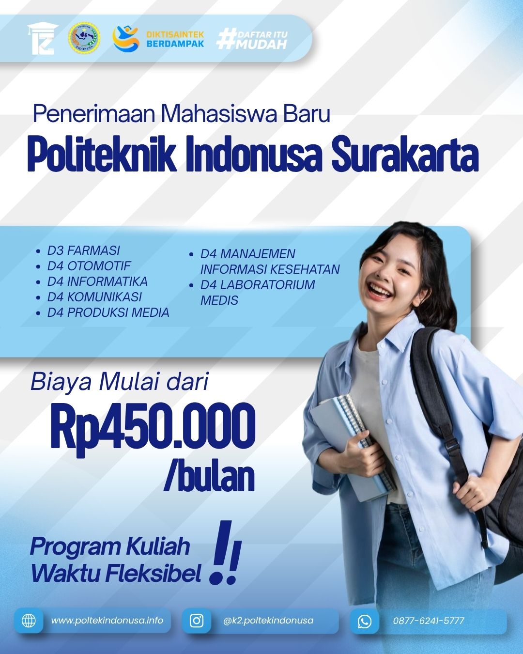 Kuliah Cepat dan Murah di Politeknik Indonusa Surakarta