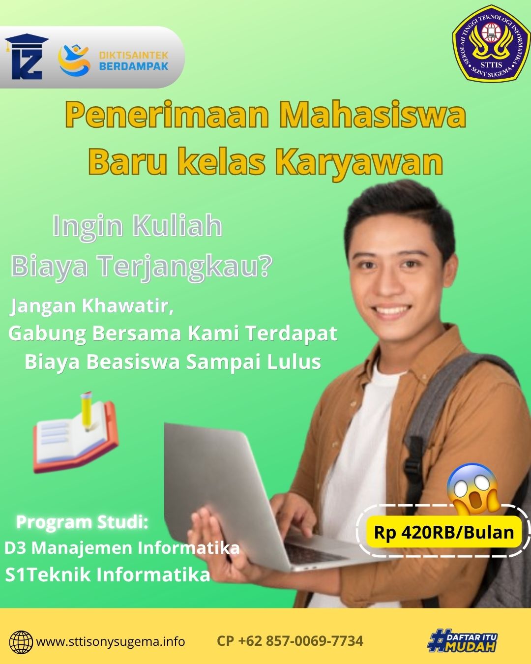 Prospek Karir kuliah di STTI Sony sugema
