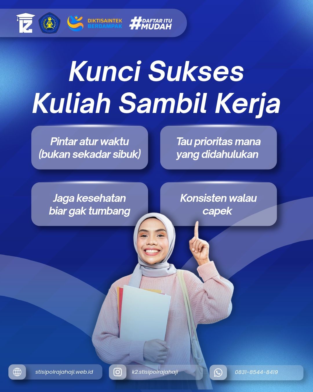 Kuliah Sambil Kerja Di STISIPOL Raja Haji