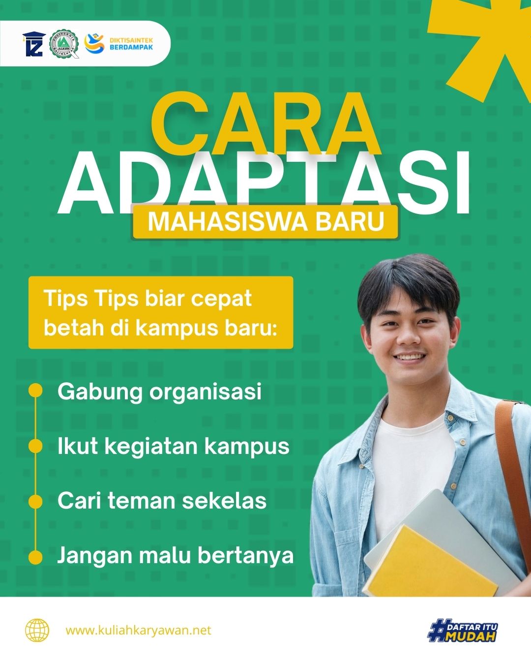 Cara Cepat Adaptasi Mahasiswa Baru dan Info Pendaftaran Angkatan Kedua Politeknik Alkon Kalimantan
