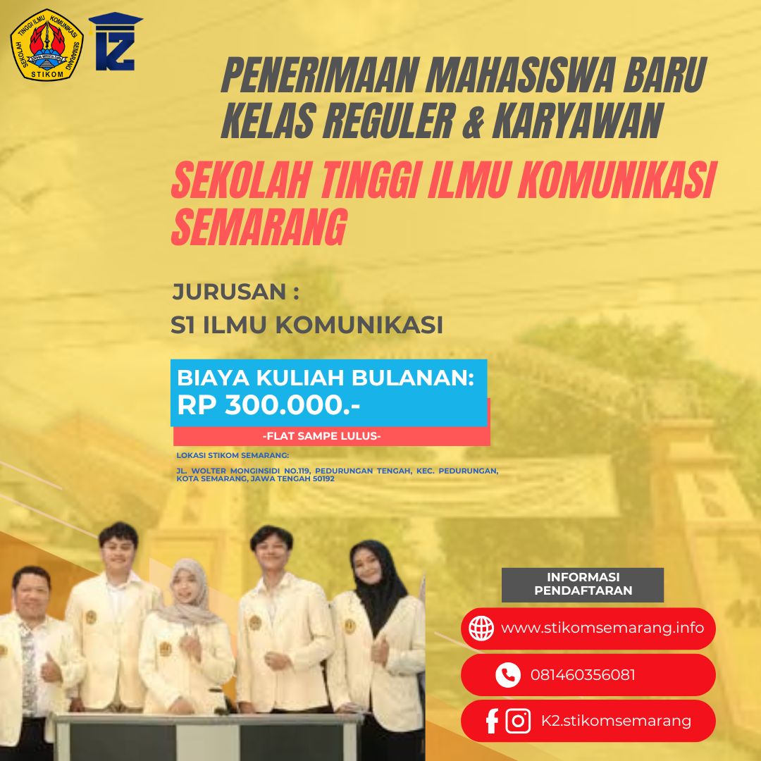 Biaya Kuliah Karyawan Terjangau Hanya Di Kampus STIKOM Semarang