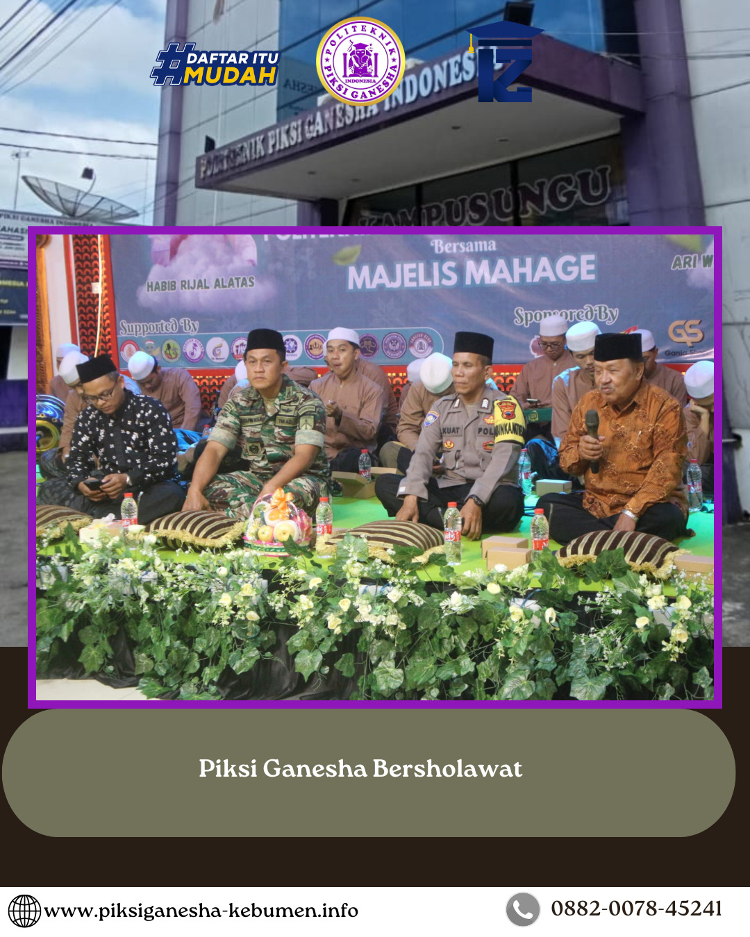 Piksi Ganesha Bersholawat Bersama Mahage Kebumen