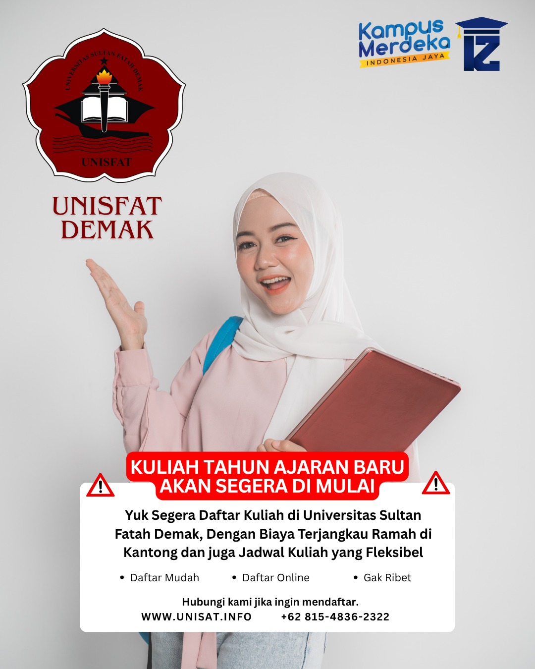 Perkuliahan Sudah Dekat Saatnya Kamu Daftar di Unisfat