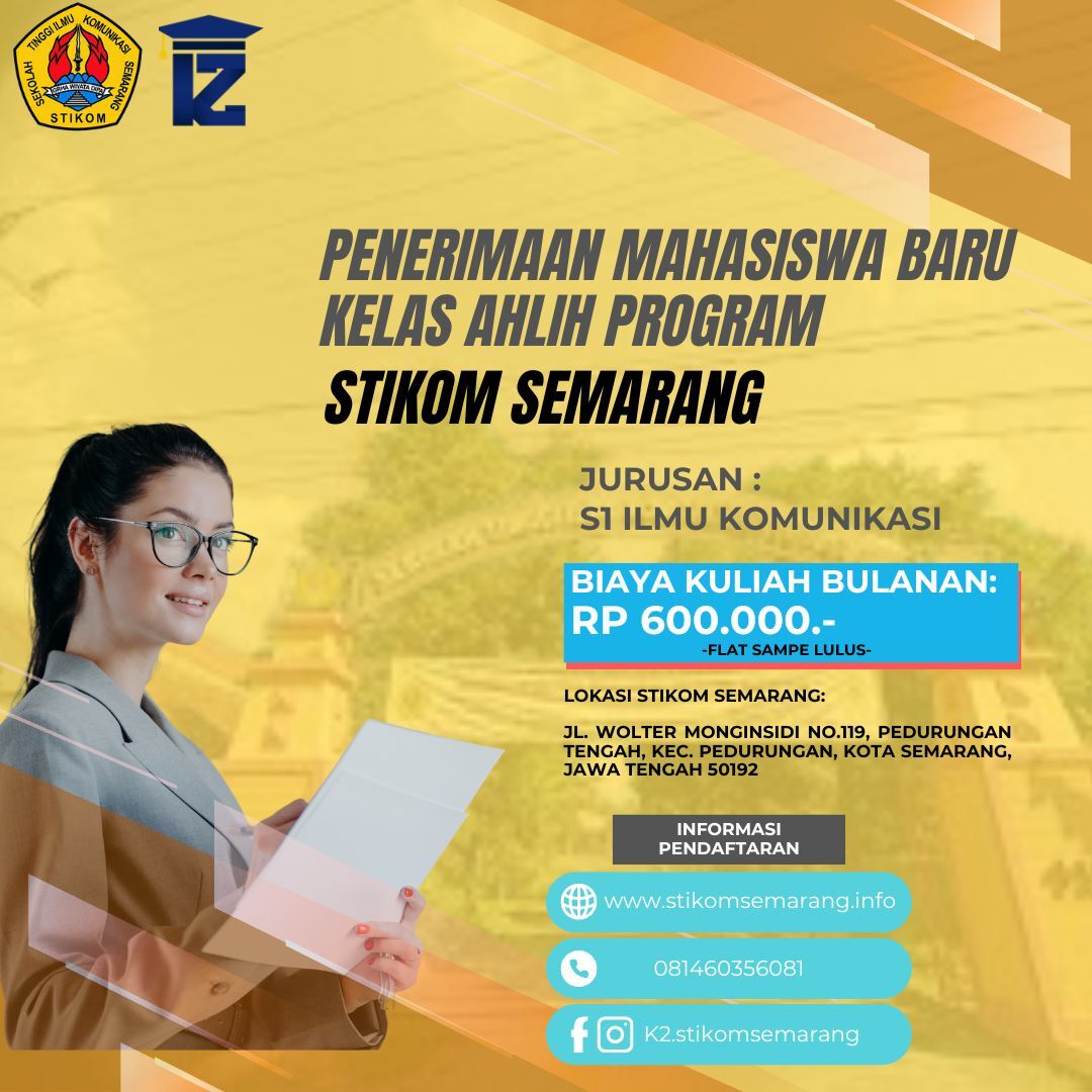 Biaya Kuliah Alih Jenjang Terjangkau Hanya Di Kampus STIKOM Semarang