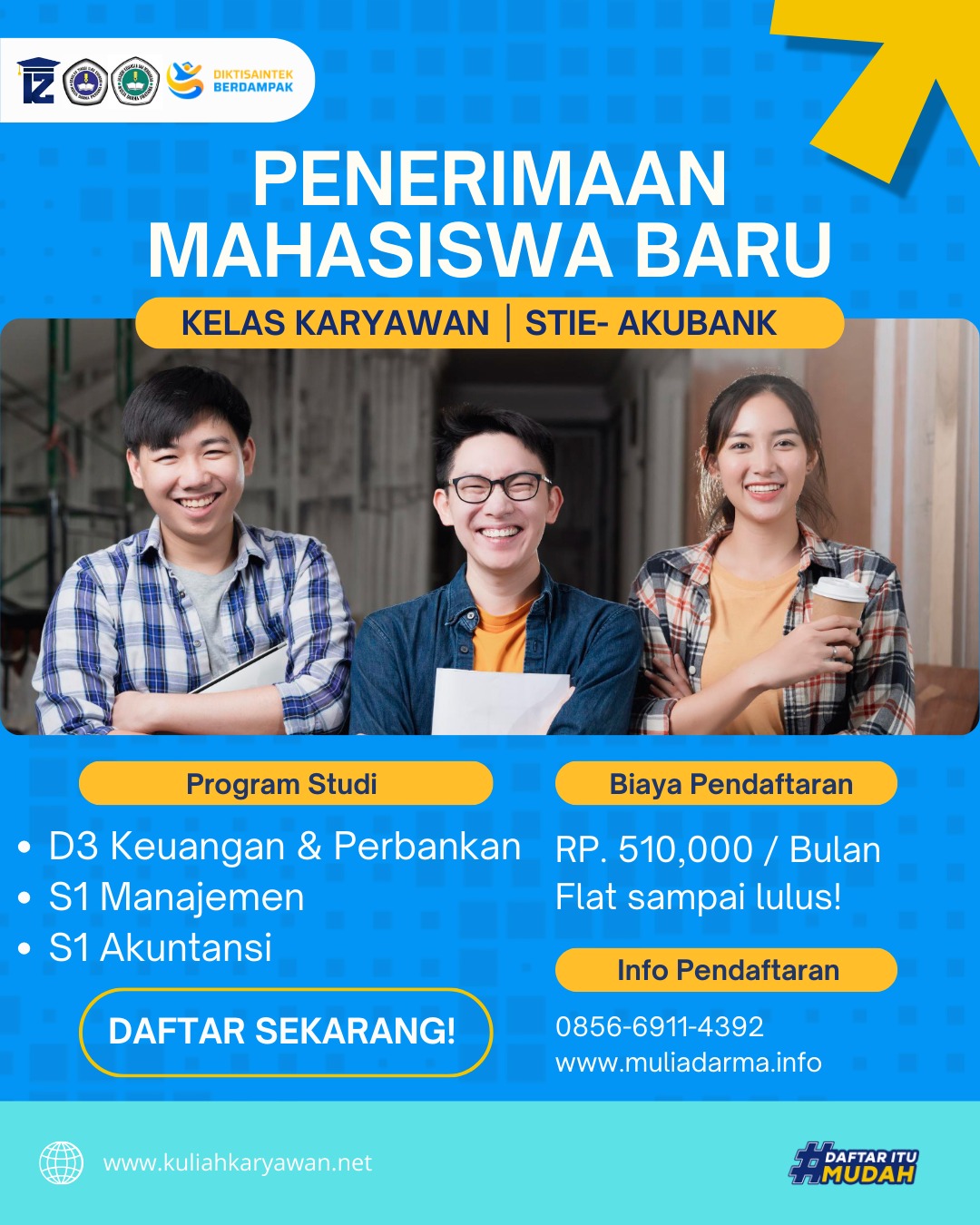 Informasi Semester Genap STIE AKUBANK Mulia Darma Pratama Palembang