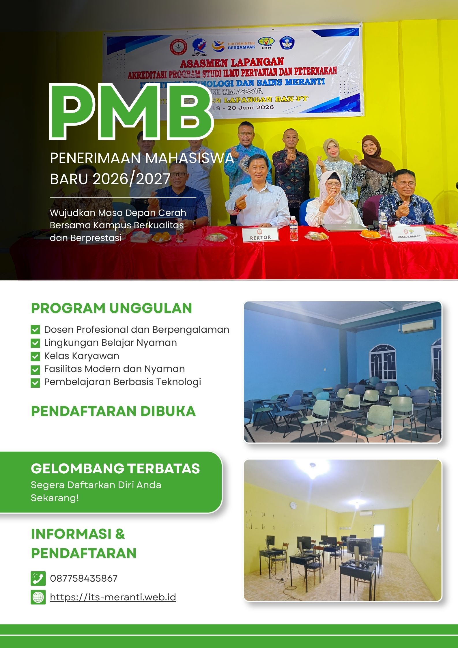 Keunggulan kampus ITS Meranti Batam 