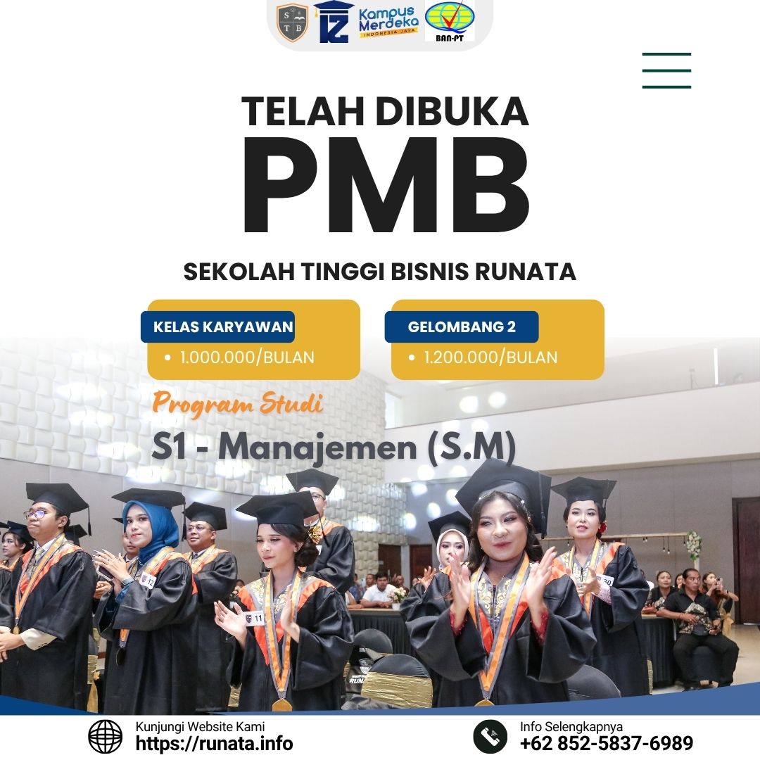 Cara Daftar di Sekolah Tinggi Bisnis Runata