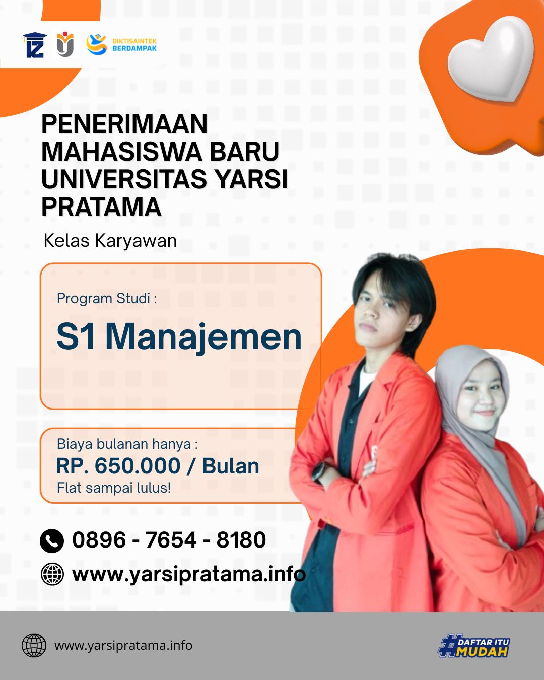 Jurusan S1 Manajemen Salah Satu Jurusan Favorit Karena Harga Terjangkau di Universitas Yarsi Pratama