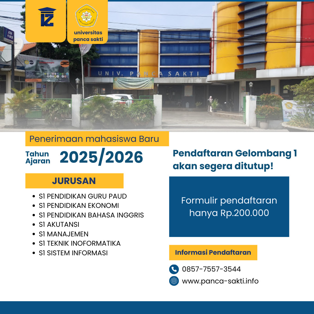 Kuliah Biaya Hemat Di kampus Universitas Panca Sakti