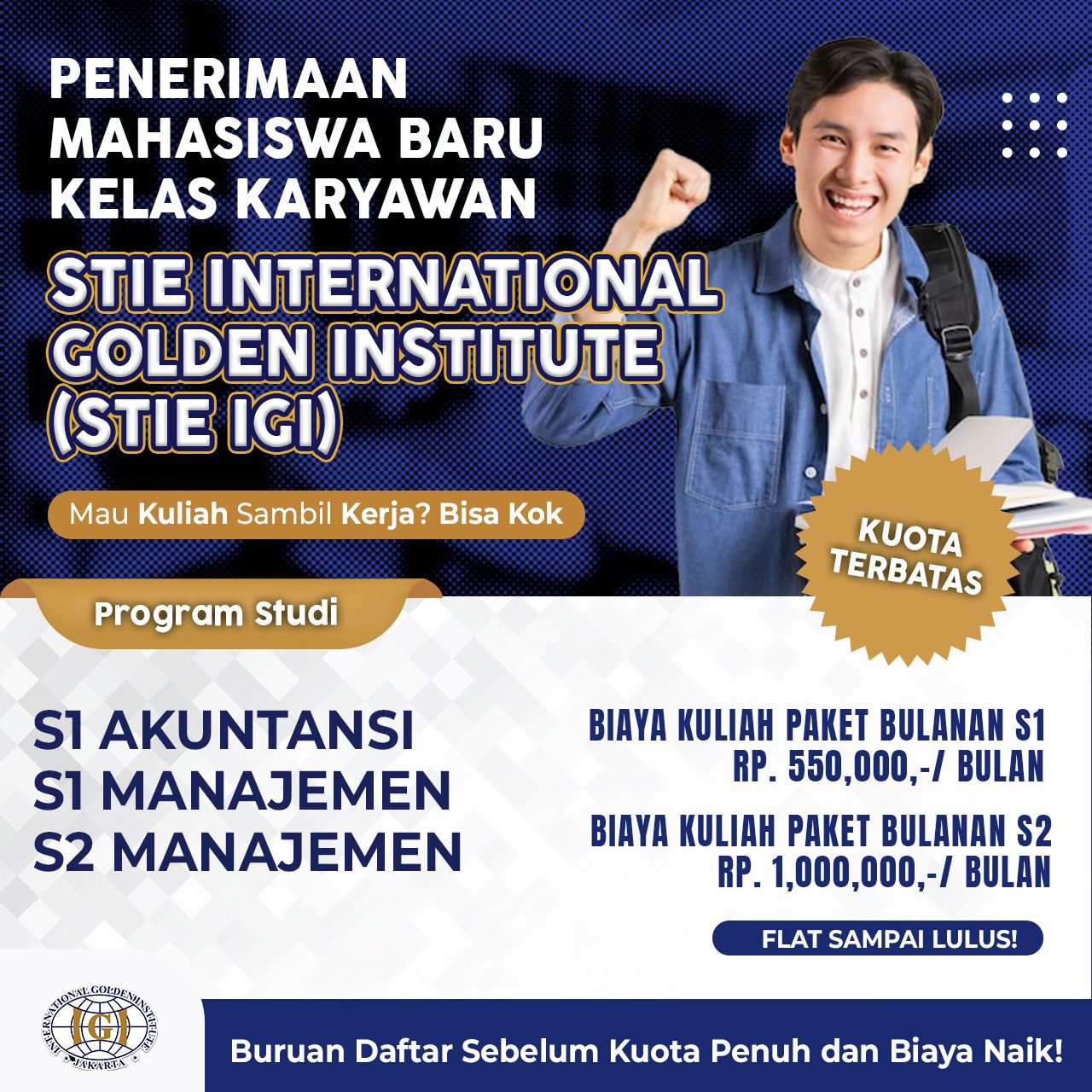 Kampus International Golden Institute IGI Jakarta