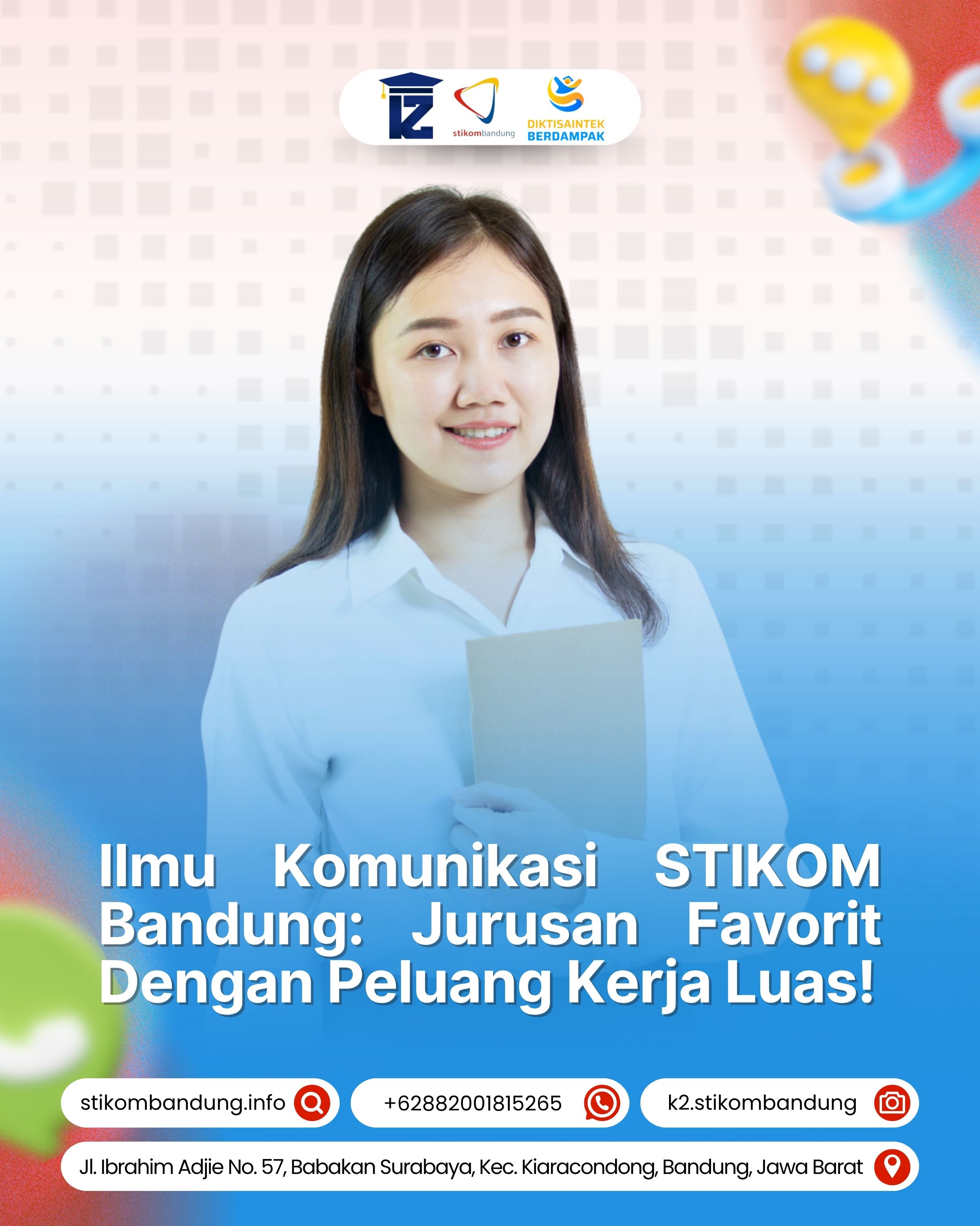 Ilmu Komunikasi STIKOM Bandung Jurusan Favorit Dengan Peluang Kerja Luas