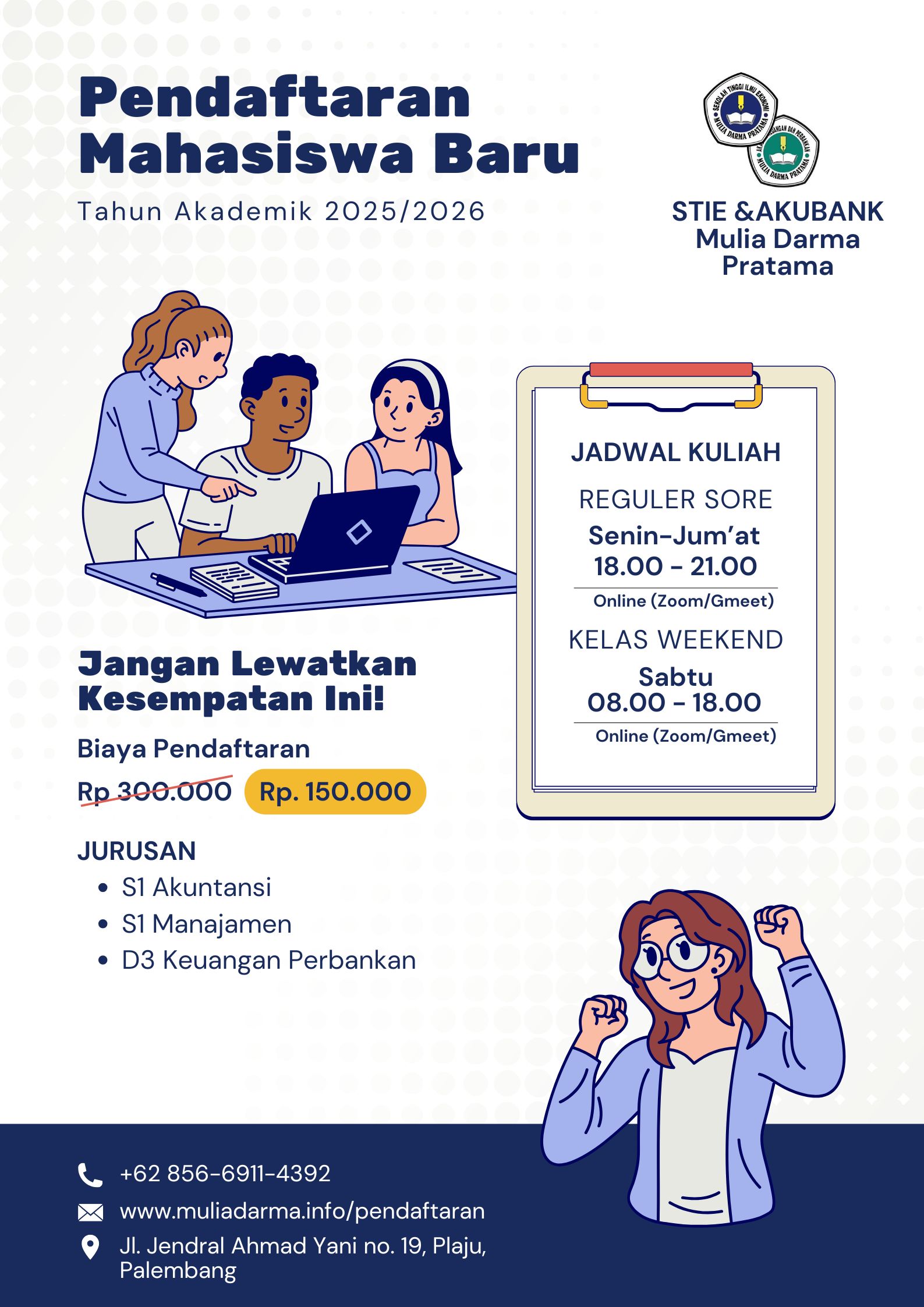 Kuliah Online di Palembang Stie Akubank Mulia Darma Pratama