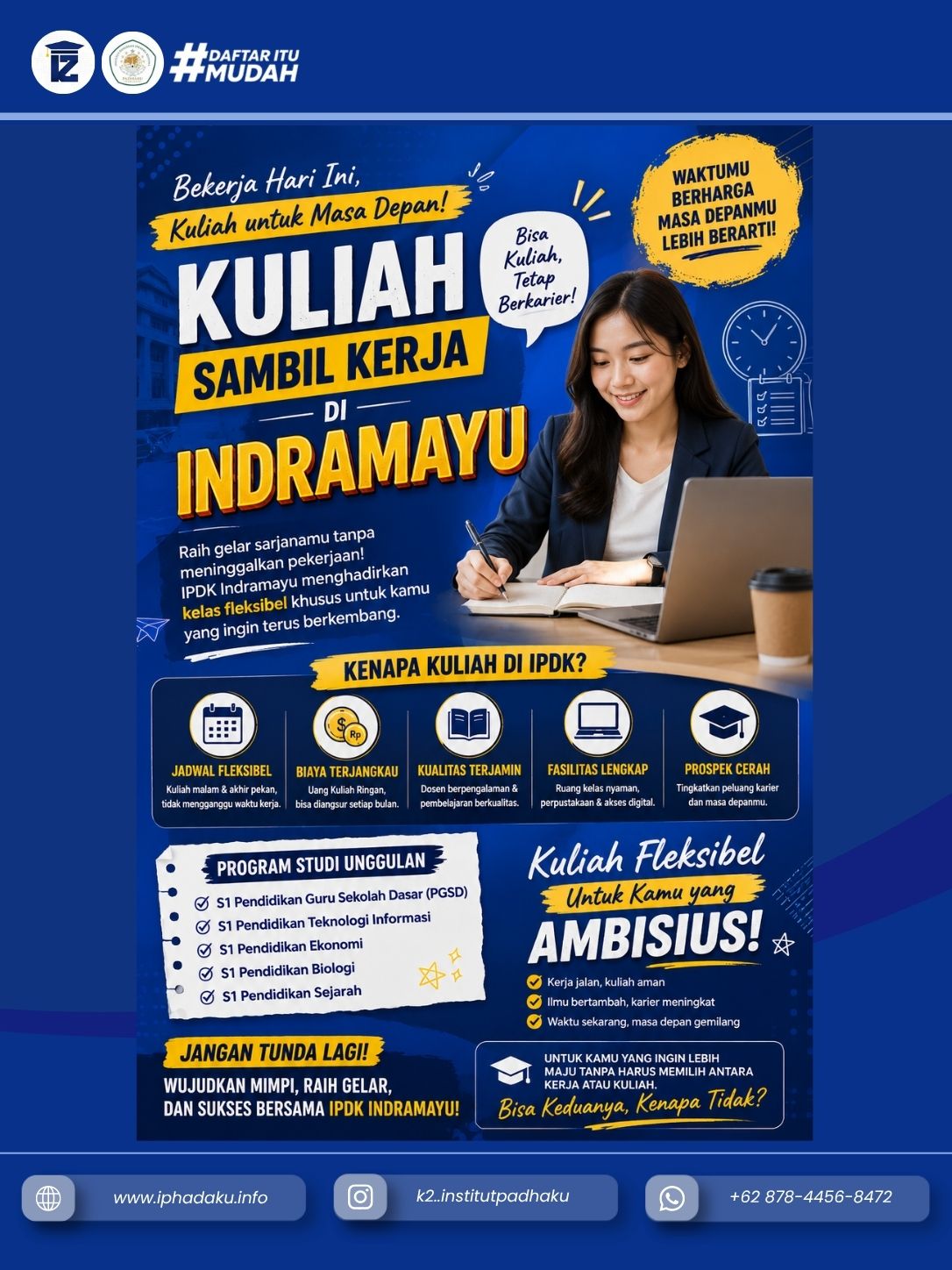 Kuliah Sambil Kerja di Indramayu