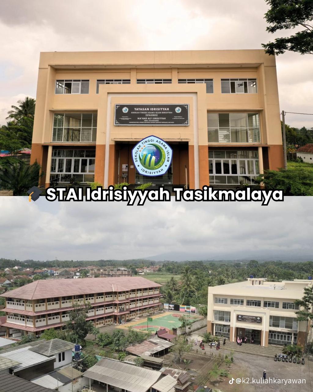 Lokasi Kampus Sekolah Tinggi Agama Islam Idrisiyyah Tasikmalaya