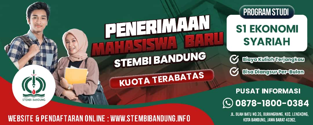 Informasi Pendaftaran Mahasiswa Baru Sekolah Tinggi Ekonomi Manajeman Bisnis Islam Bandung 