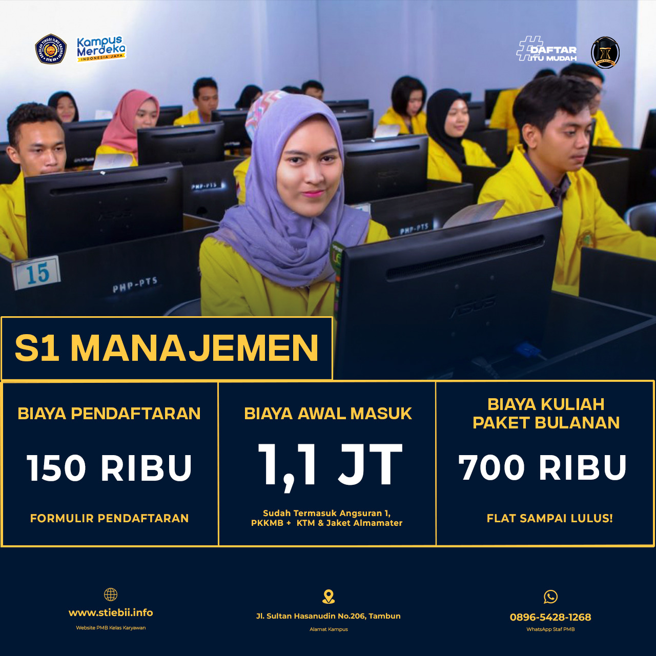 Kuliah Jurusan S1 Manajemen di Daerah Tambun Selatan