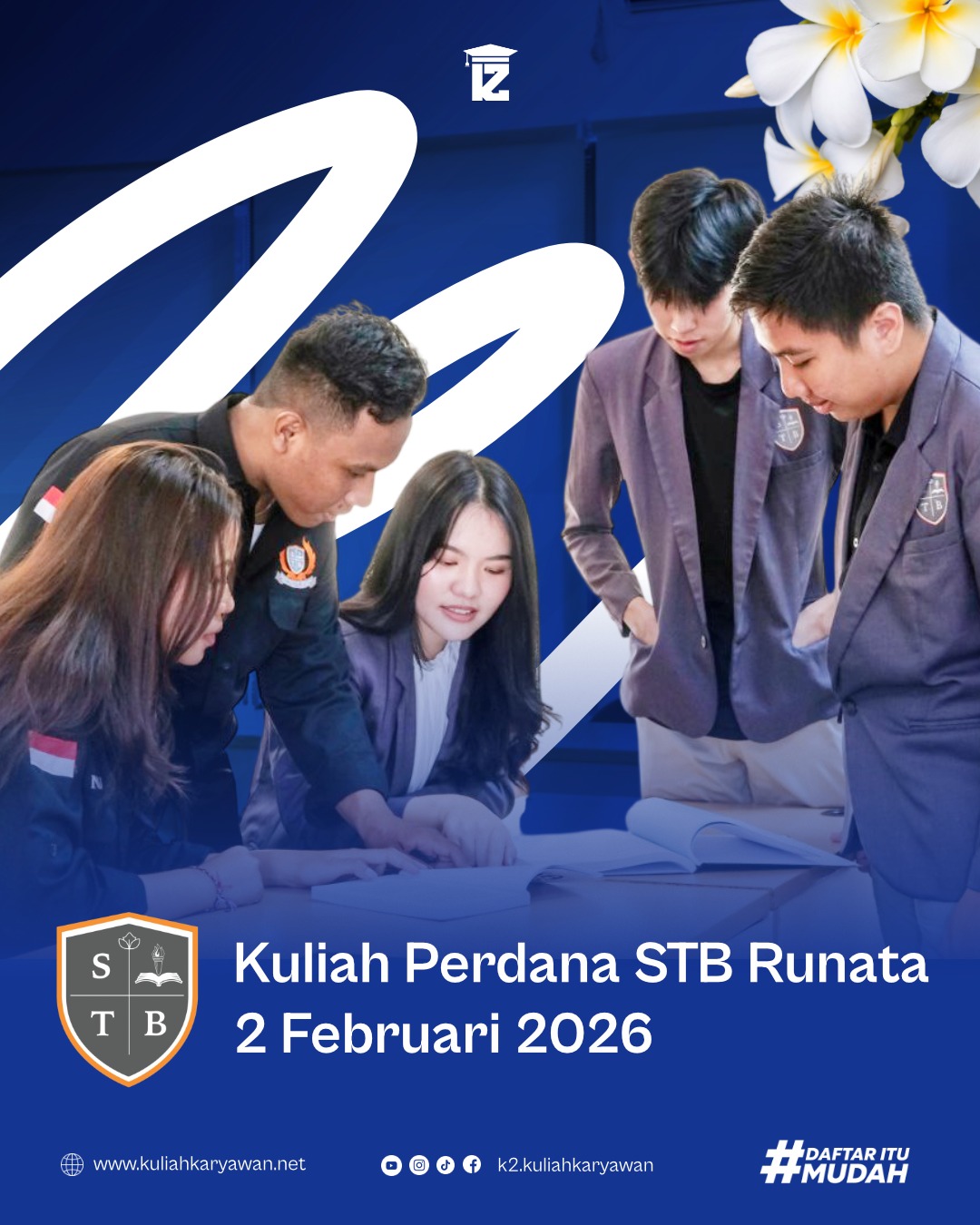 Semangat Kuliah Perdana Semester Genap Mahasiswa STB Runata