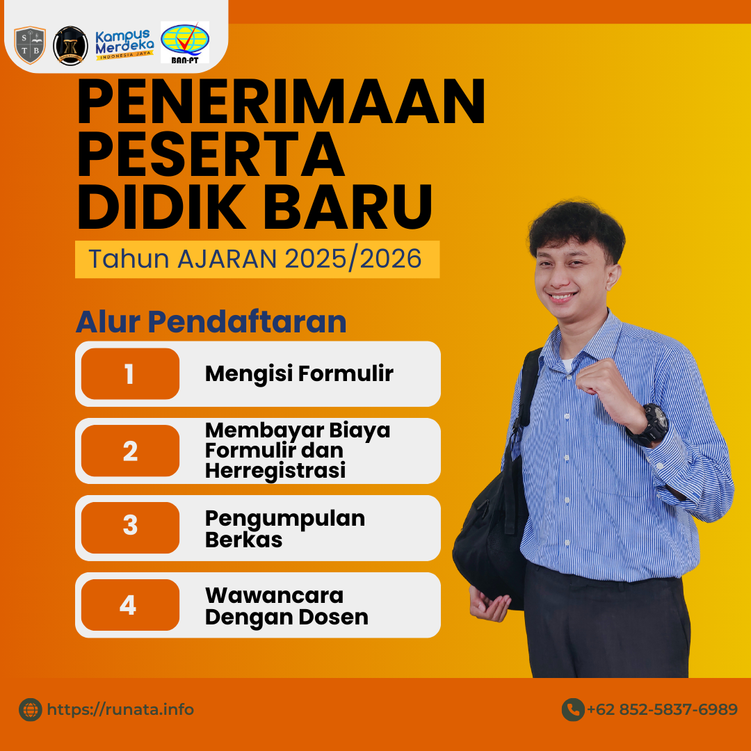 Alur Pendaftaran Kuliah di STB Runata