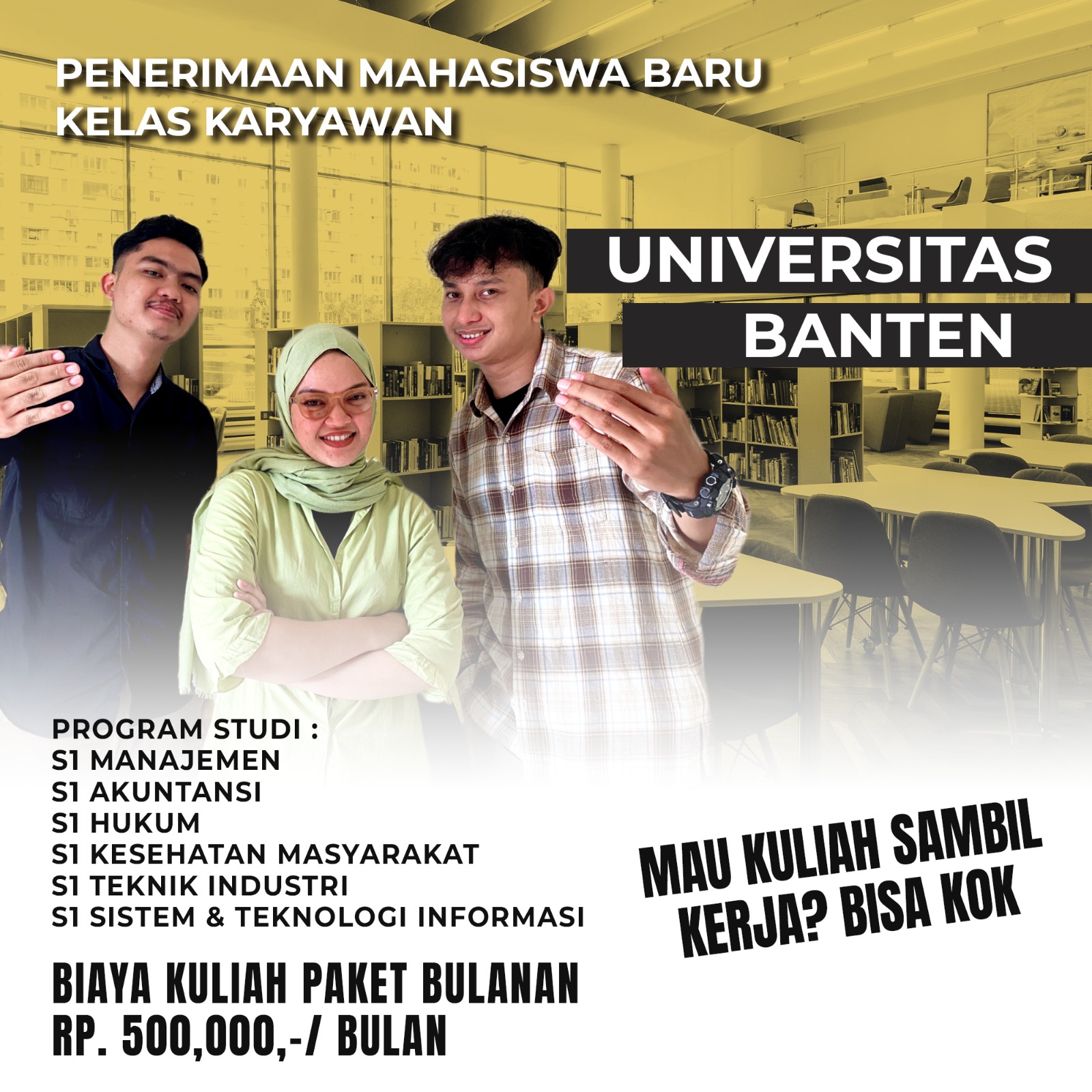 Informasi Kuliah Karyawan Universitas Banten