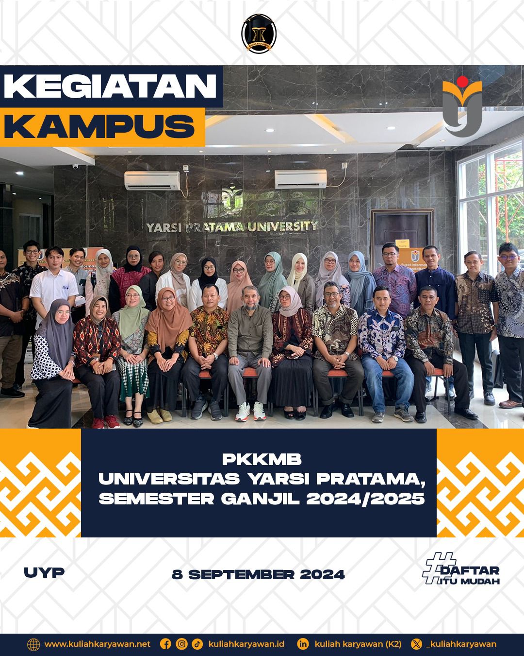 Biaya Kuliah S1 Gizi di Universitas Yarsi Pratama 