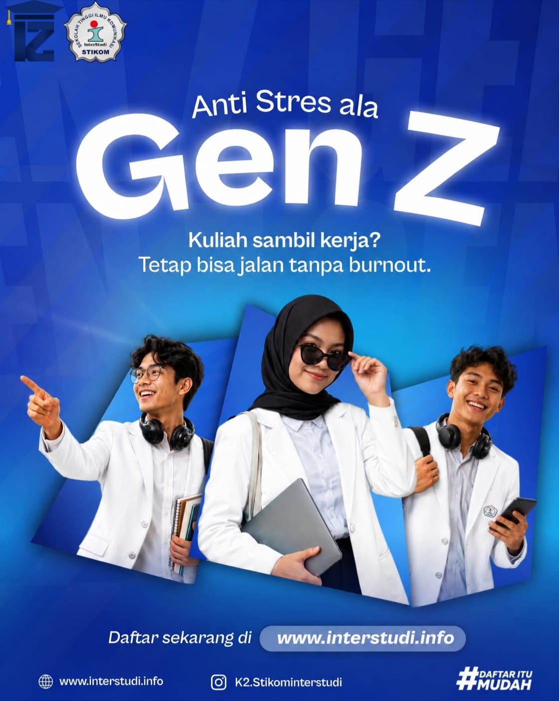 Anti Stres ala Gen Z adalah Kuliah Sambil Kerja Tetap Bisa Jalan Tanpa Burnout