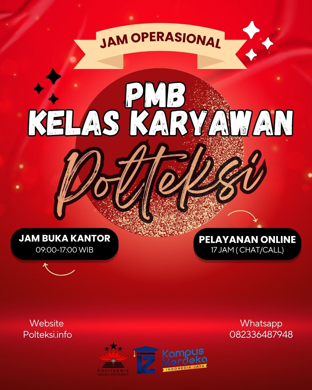 Jangan Sampai Terlewat Ini Jam Pelayanan PMB Kelas Karyawan Polteksi