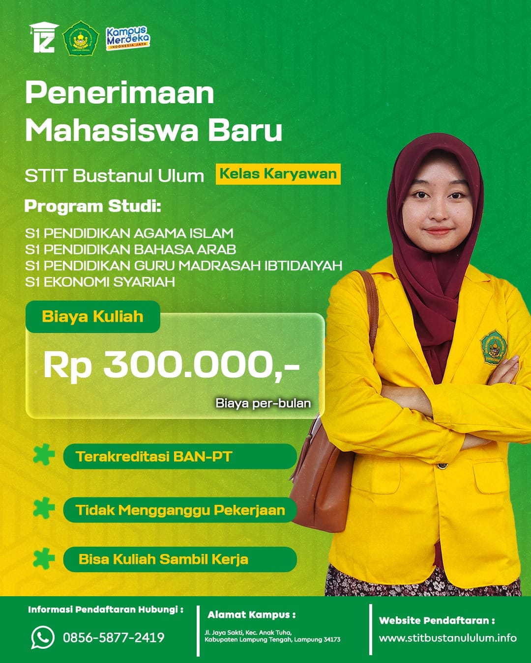 Jurusan Unggulan Kampus STIT Bustanul Ulum Lampung Tengah