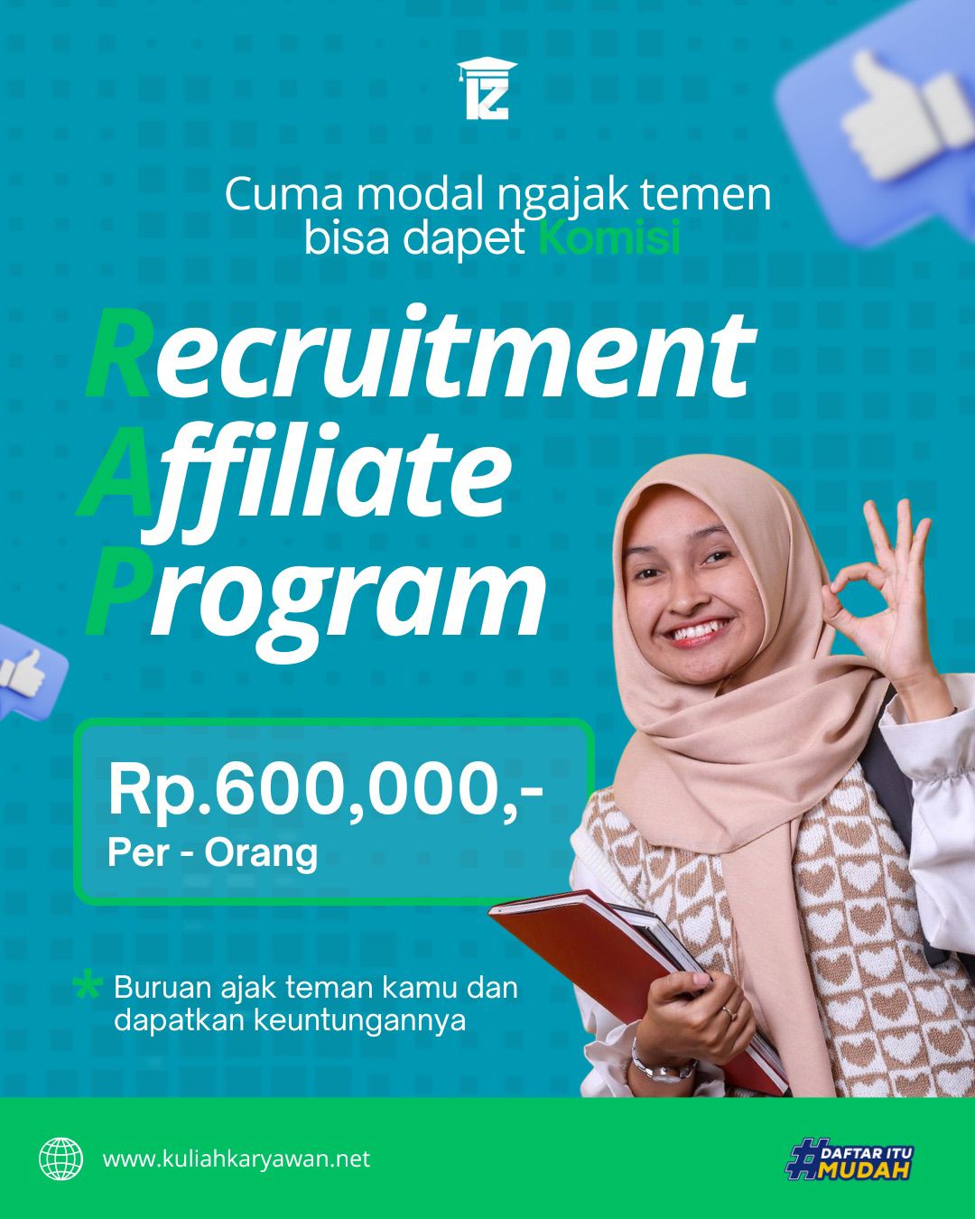 Cara Mendapat Komisi Rp600 Ribu dari Program RAP